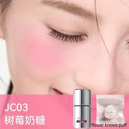 AZTK Liquid Blusher Jello Color Powder JC04  Moisturizing Highlight Beauty Expands Contracts Cheek Matte Face Makeup