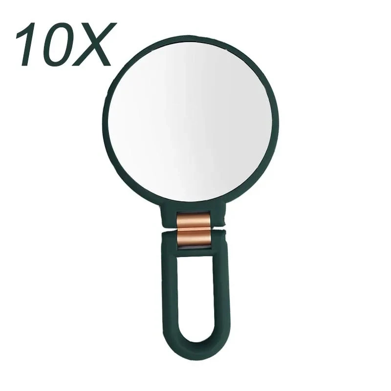 New 2/5/10/15x Magnifying Makeup Mirror Women's Pocket Mirror Small Folding Mirror for Table HUAZJ06