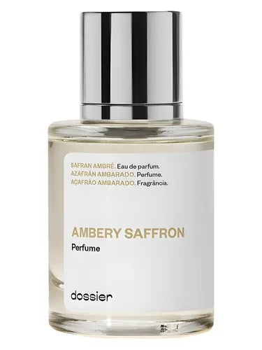 50ML Dossier Ambery Saffron Ambery Vanilla Arabian Perfume Pheromone Perfume Hair and Body Fragrance High-quality Noble Makeup
