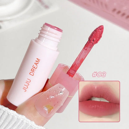 JUJU Dream Small milk tube lip gloss, airy white, matte lifting, lipstick, velvet, matte lip gloss, lip gloss