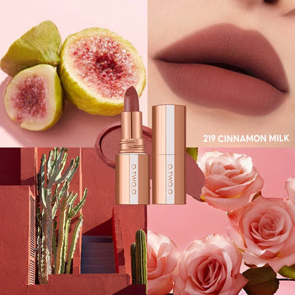 O.TWO.O Matte Lipstick Lip Tint 14 Colors Waterproof Long Lasting Non-transfer Smooth Highly Pigmented Velvet Lip Sticks Makeup