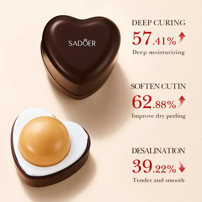 Coffee Lip Mask - Hydrating Overnight Treatment, Reduces Fine Lines & Dryness, Soothing & Plumping Winter Care