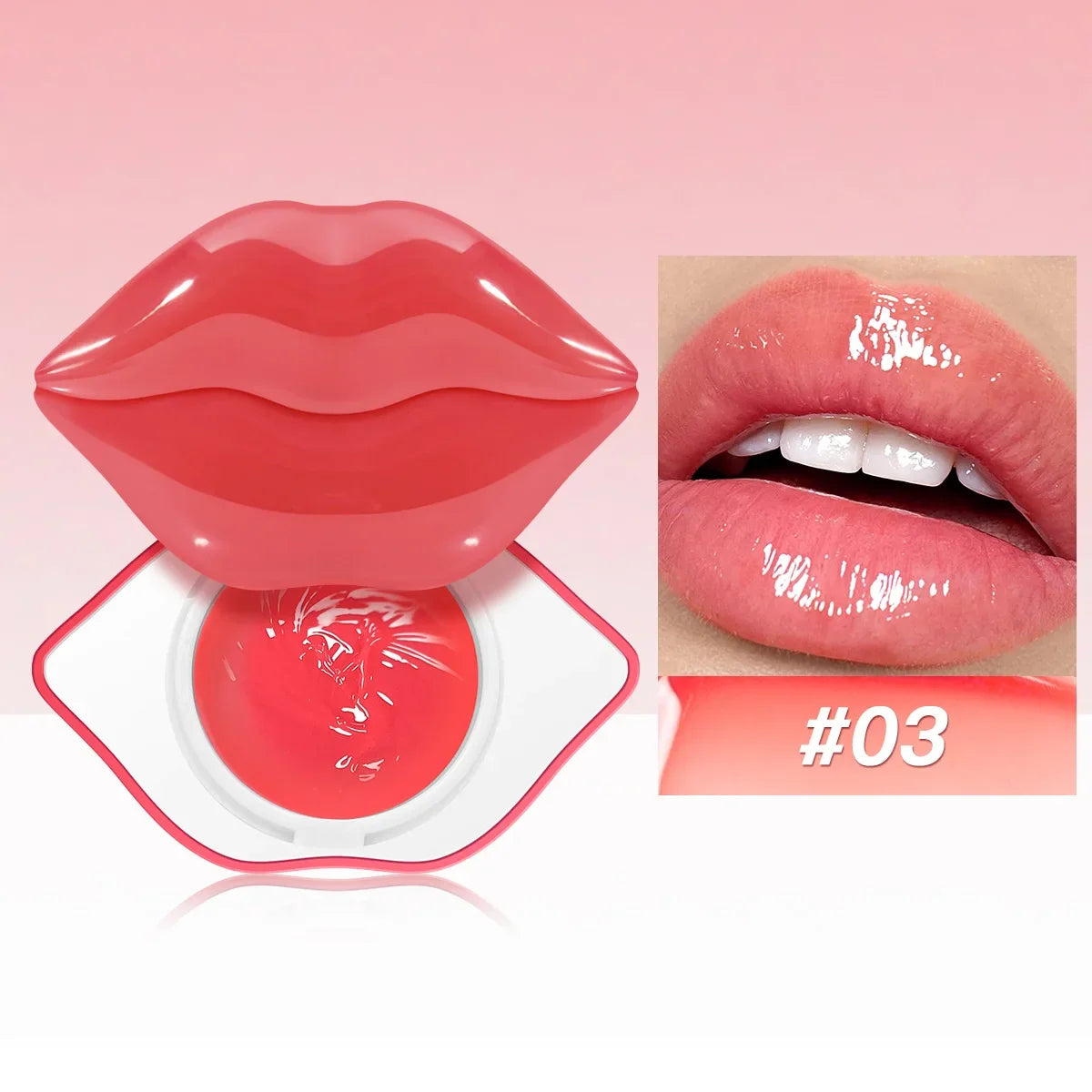 Korean Lip Sleeping Mask Overnight Hydration Repair Balm For Dry Chapped Lips Care Beauty Treatment Gel