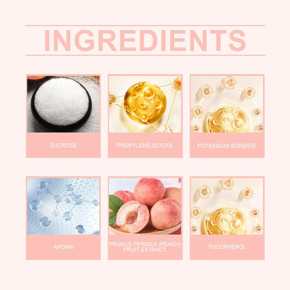 Peach Lip Care Scrub Lip Balm Cream Exfoliating Moisturizing Nourish Skin Repair Fine Lines Dead Skin Smooth Skin Care Hydrating