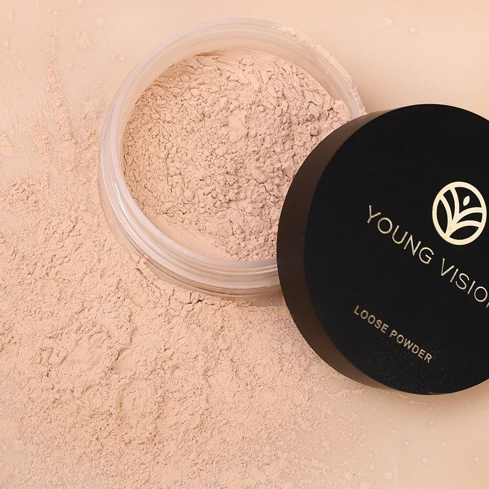 Matte Loose Powder Waterproof Oil-control Translucent Brightening Face Full Coverage Face Makeup Setting Finish Powder Cosmetics