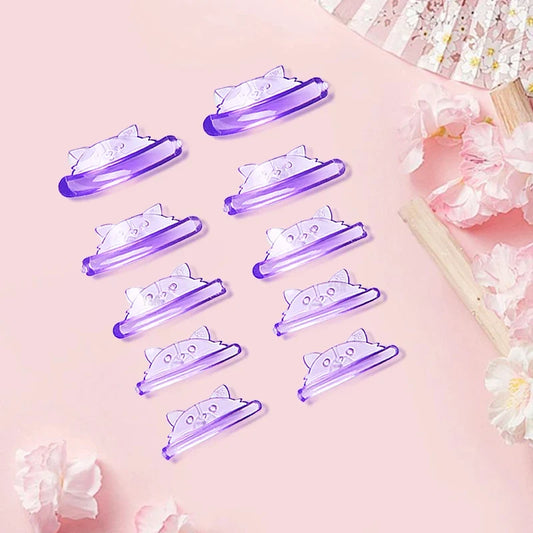 5 Pairs C Curl Silicone Eyelash Pads - Sticky 3D Lashes Lifting Rod Shield Curler Makeup Tool Accessories
