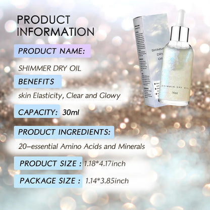 Liquid Highlighter Oil Makeup Cosmetic High Gloss Glitter Face Body Shimmer Highlighter Waterproof Long Lasting Women Beauty
