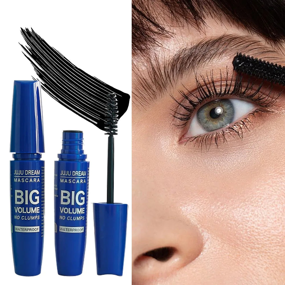 4D Curling Mascara – Lengthening, Waterproof, Sweatproof, Long-Lasting, Smudge-Proof, Unisex, Gentle, Certified