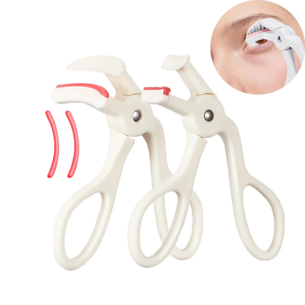 1/2PCS Portable One-Clip Eyelash Curler Easy To Operate Long-Lasting Styling Wide-Angle And Partial Eyelash Curler Makeup Tools
