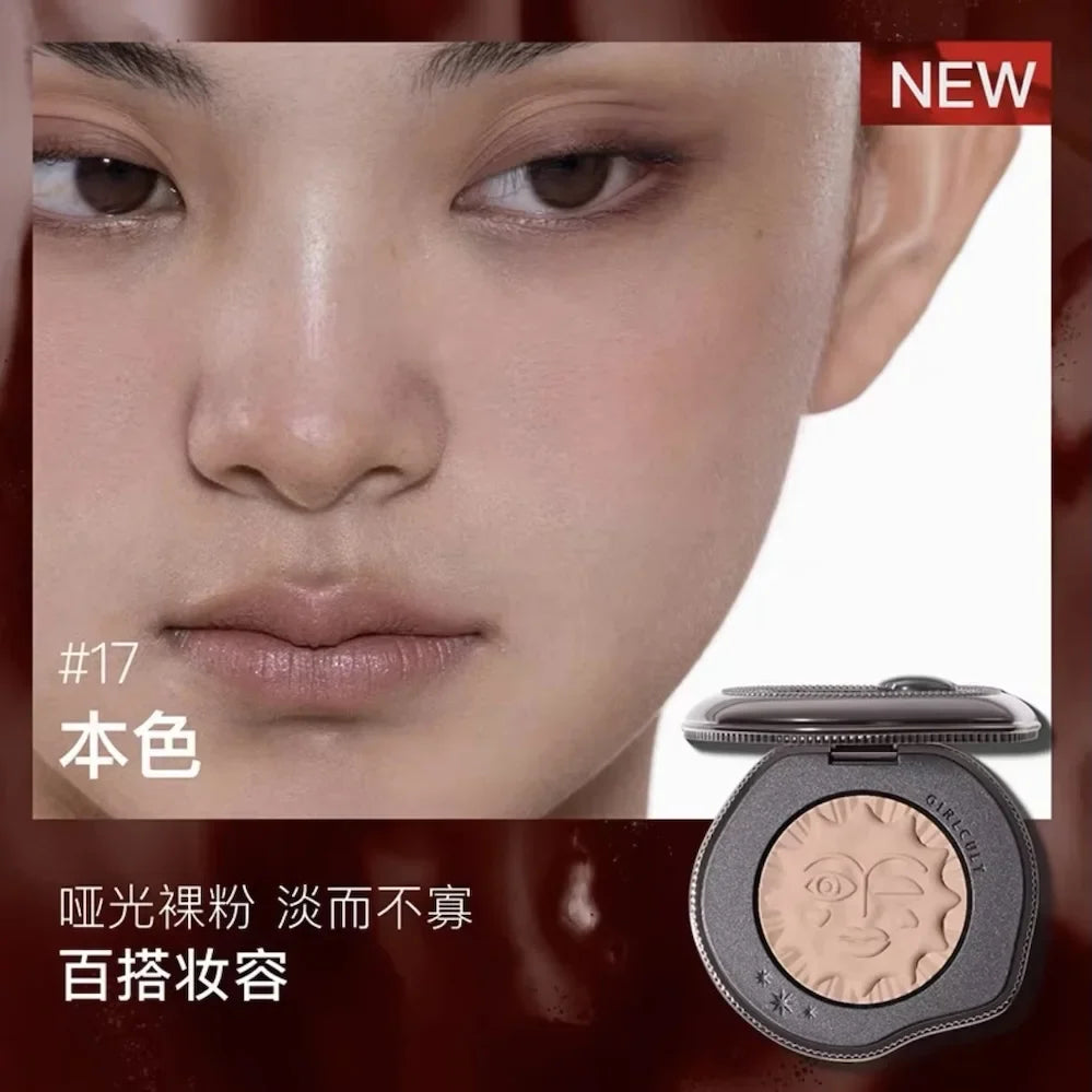 Girlcult Emotional Powder Blush Black Fuwa Cream Blusher Highlight Expansion Color White Nude Color Fine Matte Cold Natural