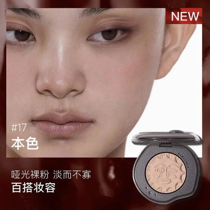 Girlcult Emotional Powder Blush Black Fuwa Cream Blusher Highlight Expansion Color White Nude Color Fine Matte Cold Natural