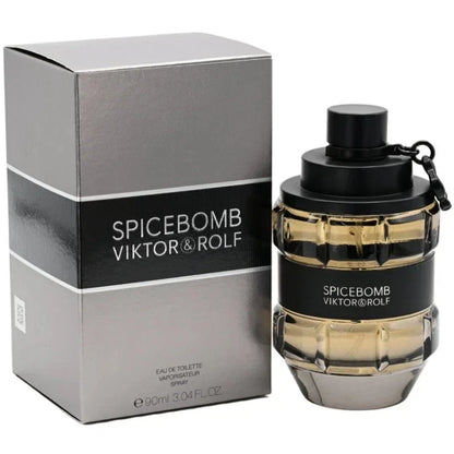 Viktor & Rolf Boom! Men's Perfume - Spicy Wood Mixed With Amber and Vanilla, 3.4 Ounces, Lasting Fragrance, High-quality Men's