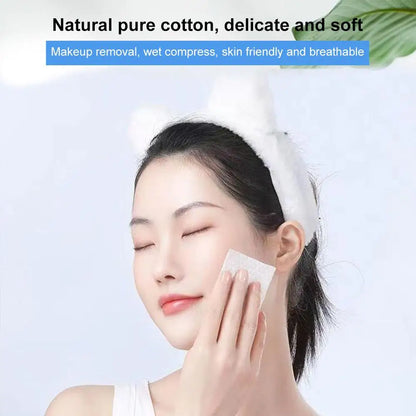 450/500/600PCS Facial Puff Cotton Pads Disposable Makeup Accessories Remover Practical Face Soft Remover Paper
