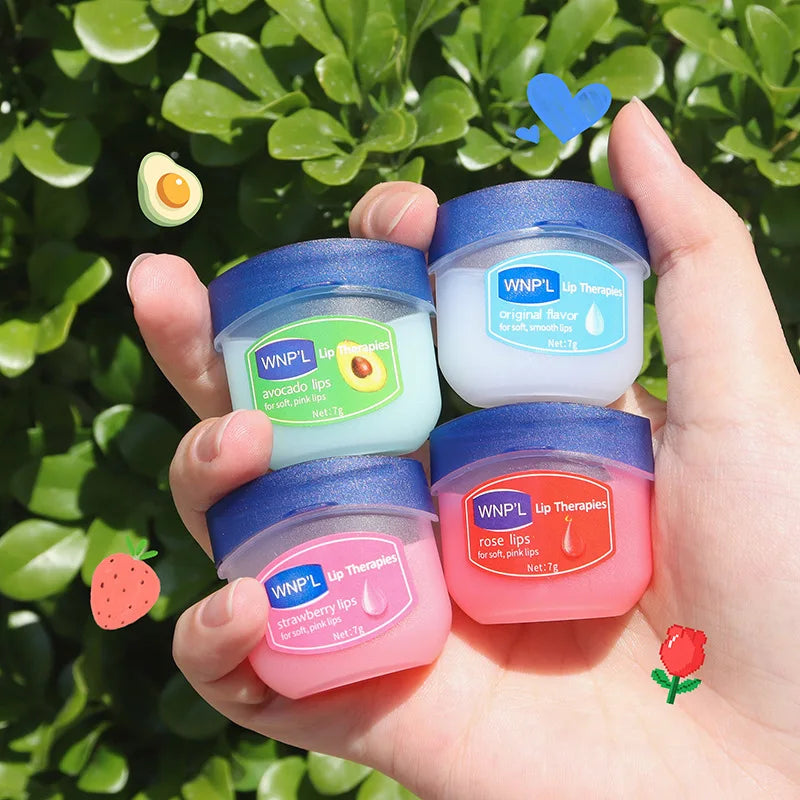 4PCS Moisturizing Lip Balm Healing All-natural Lip Mask For Dry Lips Lip Moisturizing Power Lip Care Nourishing Repair
