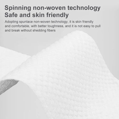 1 Set Disposable Pearl Pattern Makeup Cotton Wipes Soft Remover Pads Facial Cleaning Cosmetic Cotton Pads
