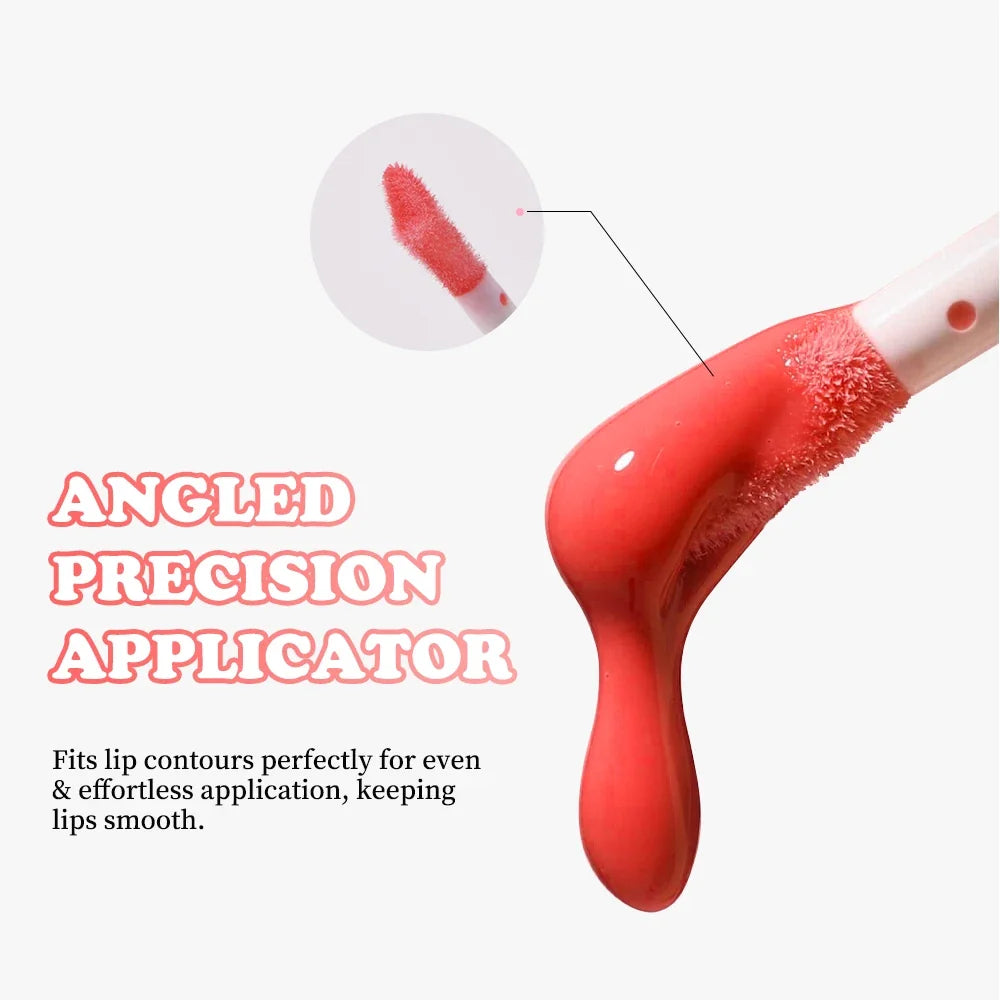 Lip Oil Lip Stain Set Glossy Clear Lip Gel Hydrating Moisturizing Long-lasting Lip Gloss Women Lips Skin Care Cosmetic Makeup
