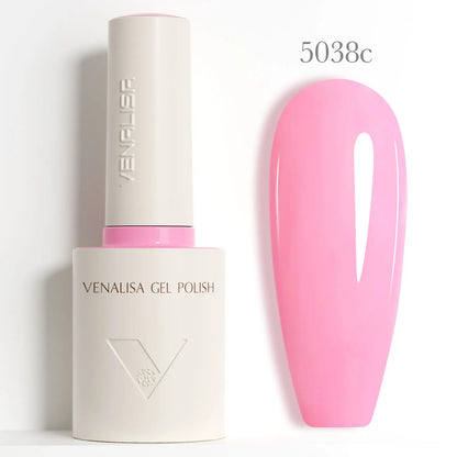 VENALISA 10ml Nail Gel Polish Summer Nails Jelly Color Semi Transparent New Formula Vegan HEMA TPO Free Long Wear Varnish UV Gel