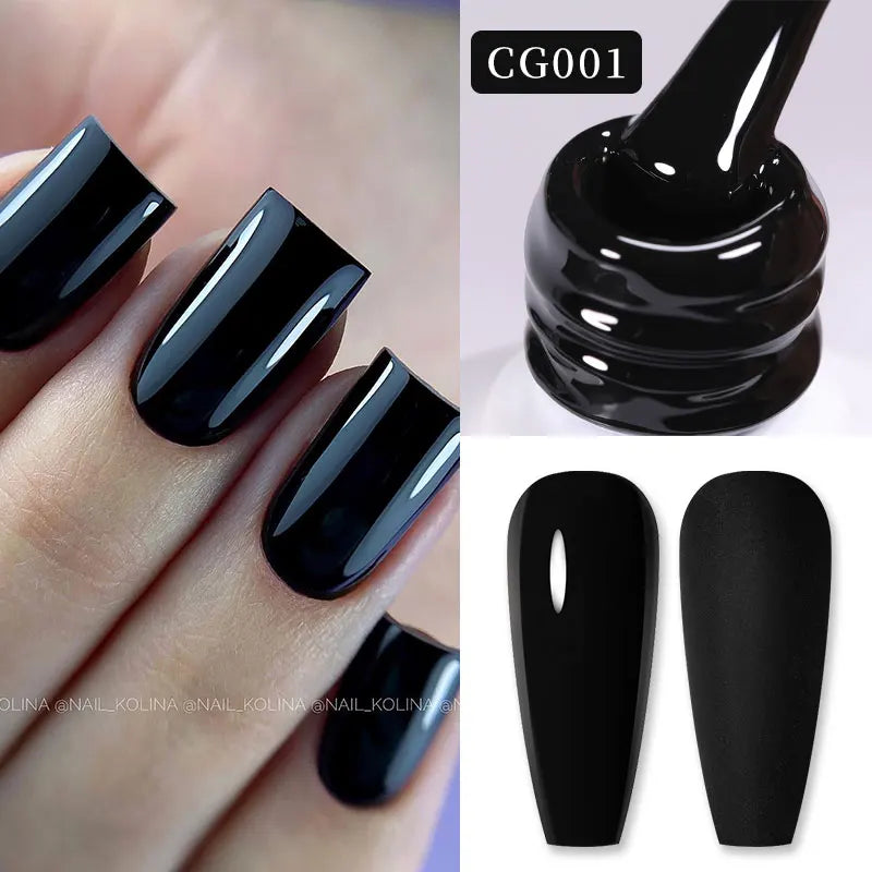 BORN PRETTY 10ml Blood Red Jelly Gel Nail Polish Halloween Nails Art Gel Polish Sheer Translucent Nail Gel for Winter Manicure