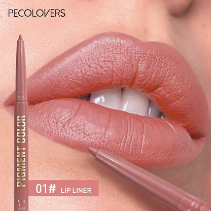 1PC Matte Lip Liner Pen - Long-Lasting, Waterproof, Easy Glide, Moisturizing Suitable for All Skin Types, Lip Makeup