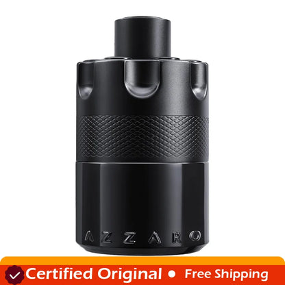 Azzaro The Most Wanted Eau de Parfum Intense - Woody & Seductive Mens Cologne - Fougère