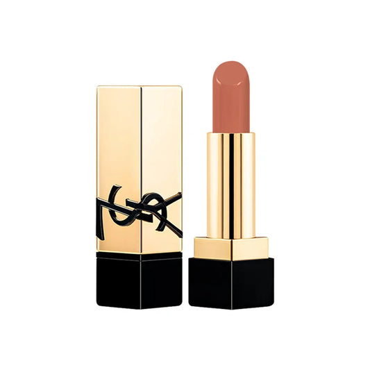 YSL Rouge Pur Couture Satin Lipstick Mini NM Nu Muse 1.3g Moisturizing Long Lasting Lipstick with Ceramides Nourishing Lip Care