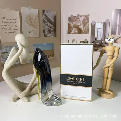 New 80ml Women's Luxury Floral Elegant High Heel Bottle Design Lasting Fragrance Sexy Spray Fashion Deodorant Perfume Gift