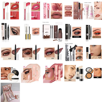 Woman makeup 6-Color Matte Bronze Powder Velvety Smooth Natural Setting Powder Makeup