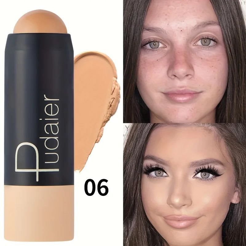 1pc Waterproof Foundation Stick, Concealer Stick, Long Lasting Concealer, Waterproof and Sweatproof, Natural Looking Concealer