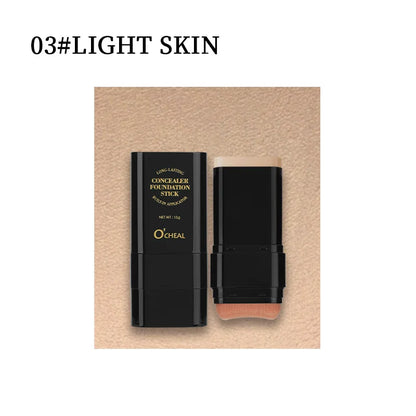 Eraser contour foundation stick moisturizing,light,long-lasting waterproof,breathable concealer natural,docile liquid foundation