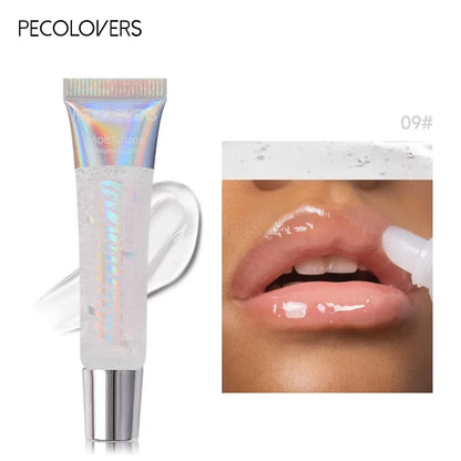 Lip Gloss Lip Gloss, Multi-color Natural Moisturizing Lip Gloss, Moisturizing Lip Balm, Lip Cosmetics Clear Lip Gloss