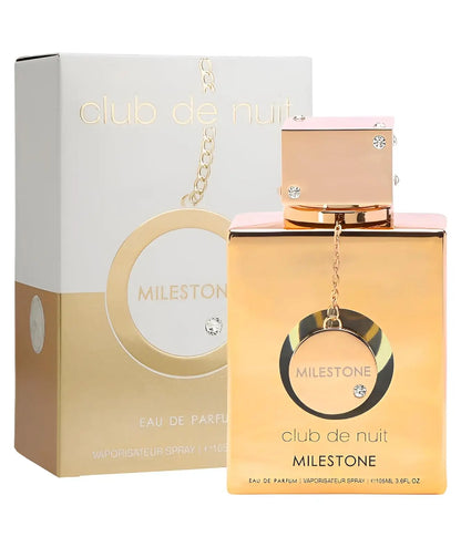 Armaf Club De Nuit Milestone Perfume Oil Club De Nuit Oud Cologne Persistence Pheromone Long-lasting Fragrance 105ML Natural