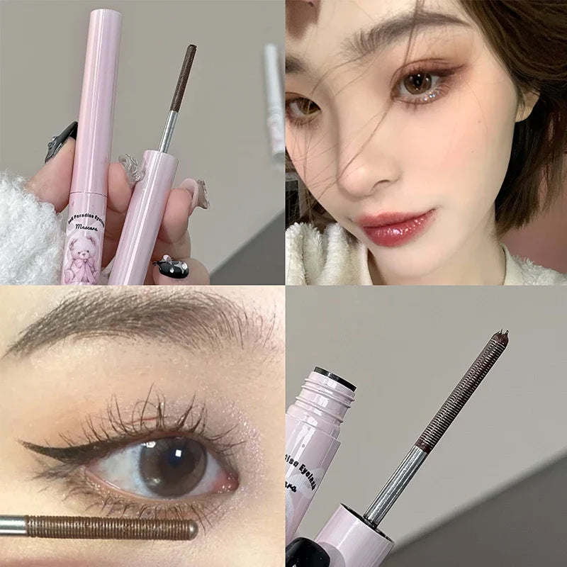 Waterproof Lengthening Mascara - Black Silk Fiber Lash Formula