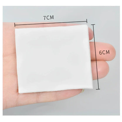 1200pcs/bag Disposable Pearl Pattern Makeup Cotton Pads Soft Facial Cleaning Tools Makeup Remover Wipes Portable Beauty Supplies