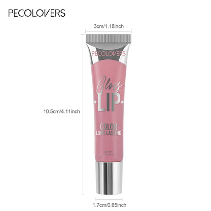 Tear-Off Lip Glaze 6 Colors Peel-Off Liquid Lipstick Waterproof Long Lasting Moisturizing Matte Red Lip Gloss Beauty Cosmetics