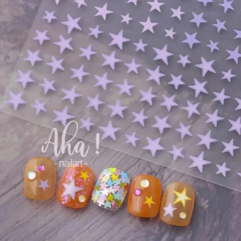 3D Small Bow Ribbon Bowknot Y2K Nail Sticker MIni Kawaii Japanese Adhesive Decals Nail Art Manicure Decorations DIY