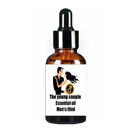 Young Couple Pheromone Essential Oil Love Spell Fragrance Irresistible Attraction Enhance Romance Emotional Connection Perfume