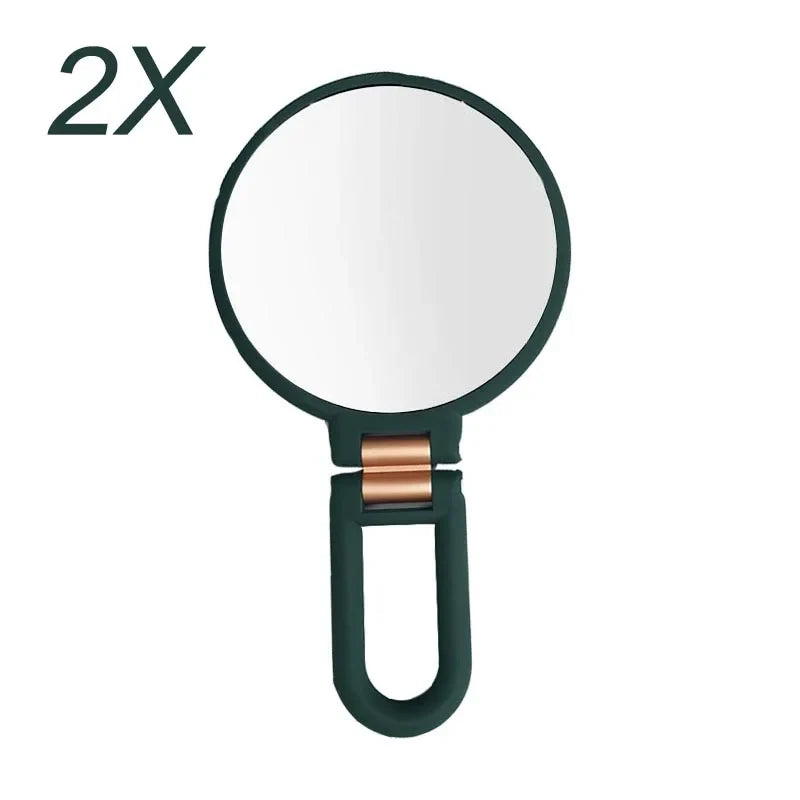 New 2/5/10/15x Magnifying Makeup Mirror Women's Pocket Mirror Small Folding Mirror for Table HUAZJ06