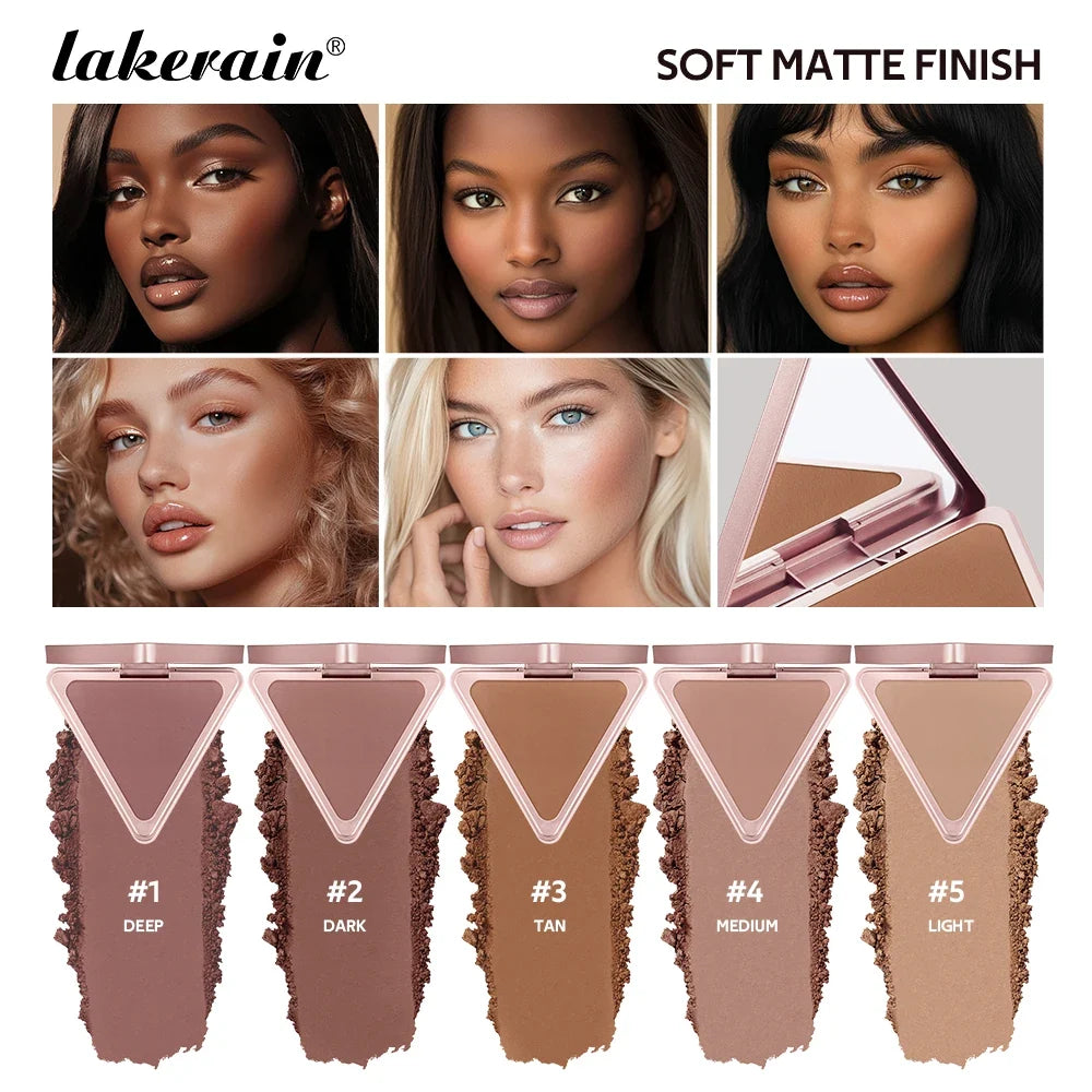 No Limits Matte Bronzer Shading Face Blusher Long Lasting Matte Plumps Appearance reduce Pores And Shine Control Cosmetics