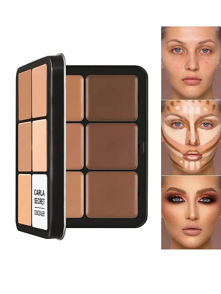 12 Color Concealer and Cream Foundation Matte Palette