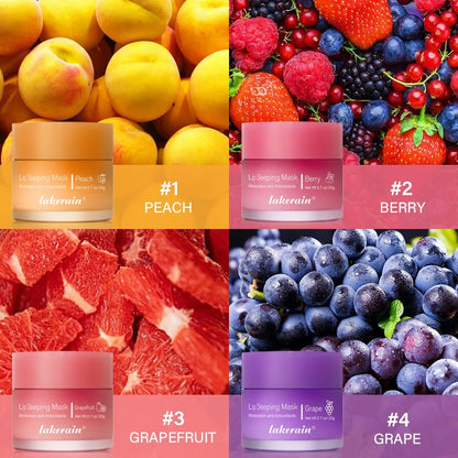 Moisturizing Sleeping Lip Mask Night Lips Care Maintenance Fades Lip Lines Relieves Lipitis Lip Care Products 20g