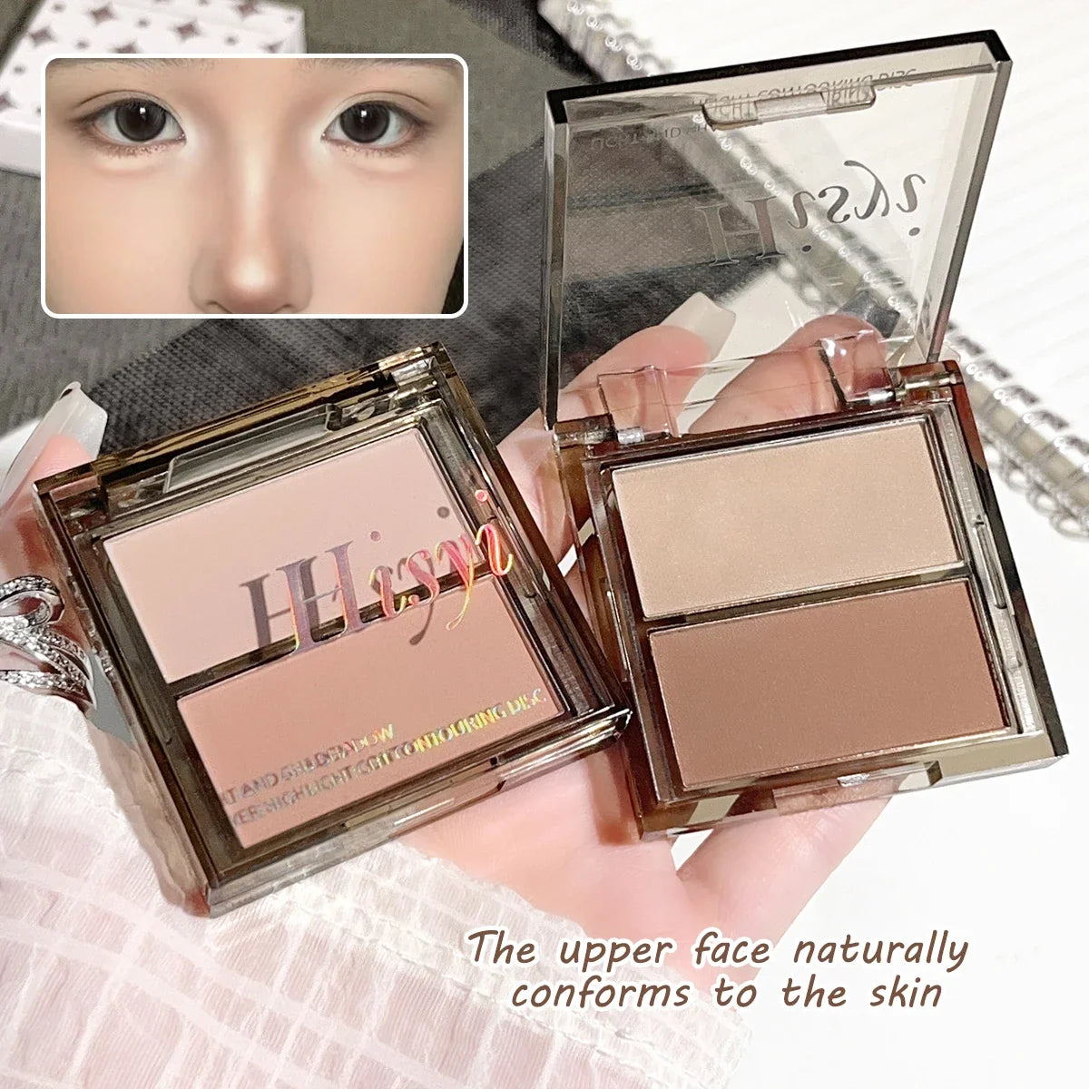 Repair plate High-light repair plate Integrated plate Matte pearl light brightening natural three-dimensional shadow plate