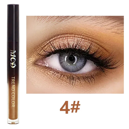 13-Shade Waterproof Liquid Eyeshadow Palette - High Shine  Long-Lasting & Smudge-Proof Makeup Set for Glamourous Looks glitter