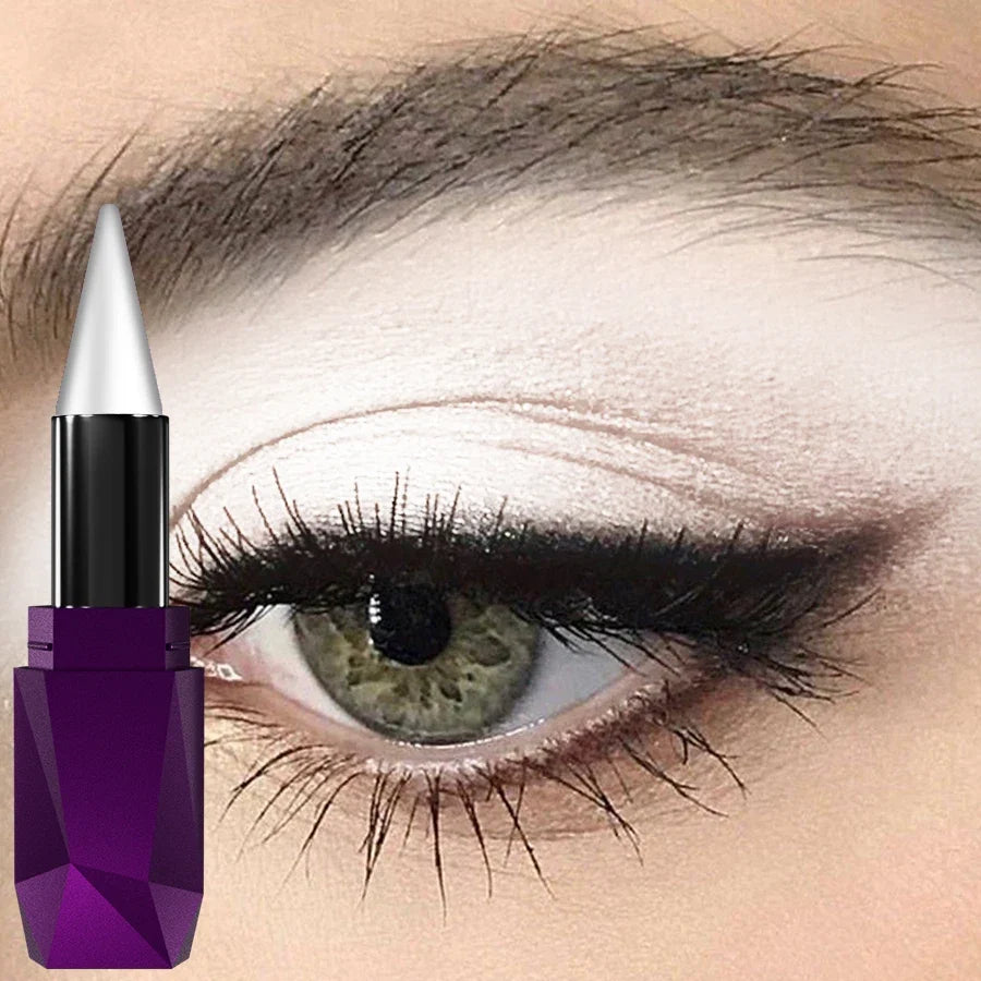 25 color 1PC Pearl  eyeshadow stick waterproof long lasting glitter&matte color eye shadow makeup face highlight cosmetics gifts