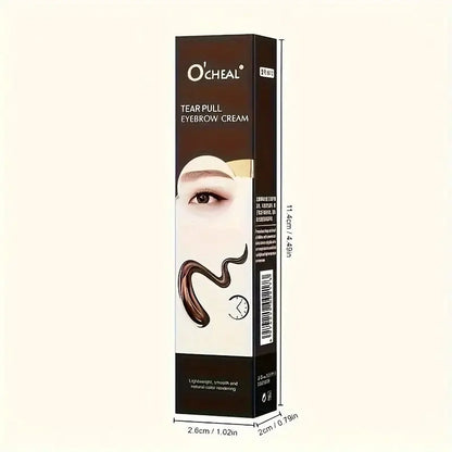 Long-lasting Waterproof Eyebrow Gel Cream - Semi-permanent Tint