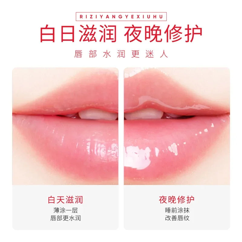 BIOAQUA Natural Aloe Moisturizing Lip Balm Colorless Refine Repair Lip Wrinkles for Woman Winter Lip Care 1 Pcs