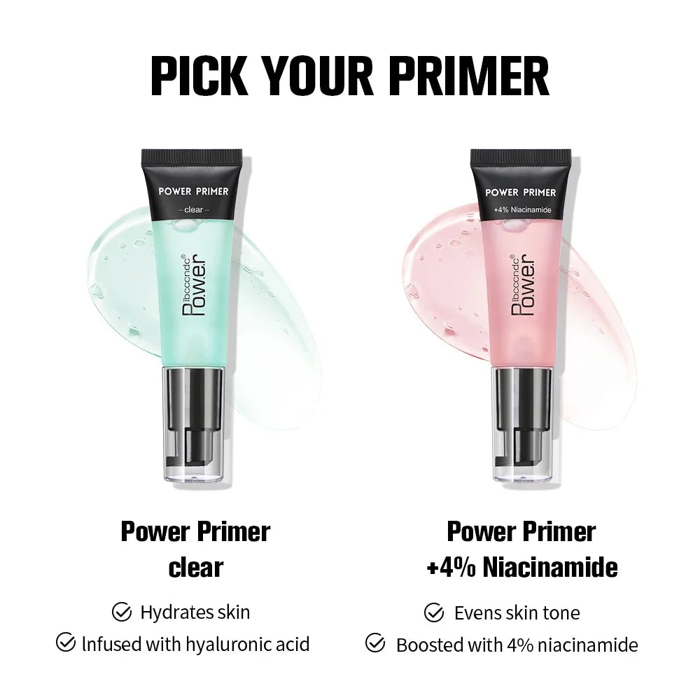 Power Grip Highly Moisturizing Makeup Base Isolation Primer Refreshing Easy To Absorb Invisible Pore Colorless Natural Makeup