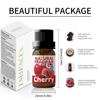 27 Type Fruit Essential Oils Fruit Perfumes Fragrance Oil for Diffuser Candles Making -Strawberry Lemon Peach Banana Mango