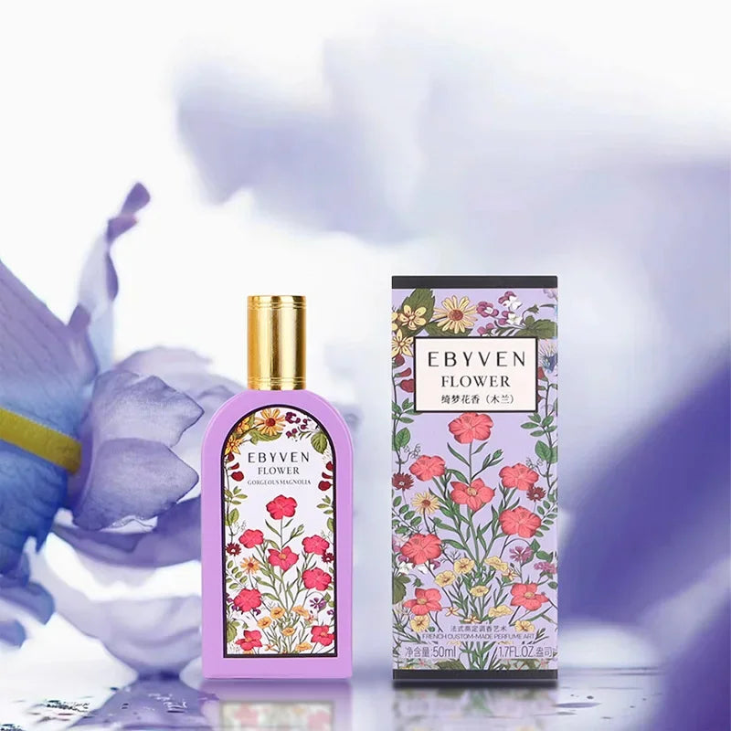 Classic Luxury Brand Women Perfume Flirting Pheromone Charm Perfume Fresh Jasmine Scent Lasting Eau De Parfum Charm Perfume Gift