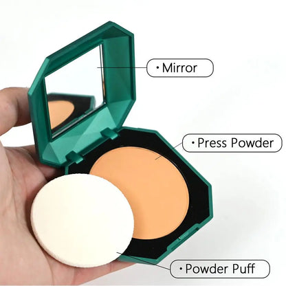 Brand-new 4 Colors Dark Pressed Powder Dark Skin Powder Matte Powder Long-lasting Waterproof  Brand Makeup Blush