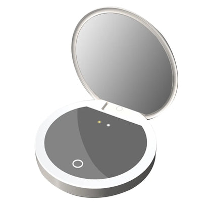 TENGMIR UV Smart Sunscreen Makeup Mirror Sunscreen detection mirror UV mirror sunscreen Testing Portable LED light makeup mirror